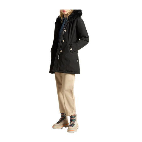 Woolrich Parka Parka Donna Beaker imbottito Nero A24 - WOOLRICHCFWWOU0825FRUT0001 - BLK - S - Francavilla Moda